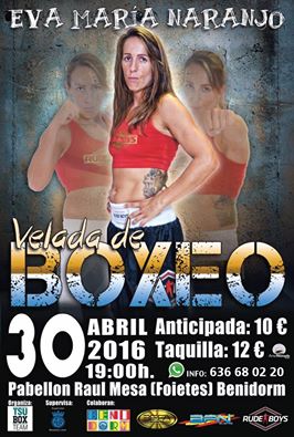 Cartel velada Benidorm 30.04.2016