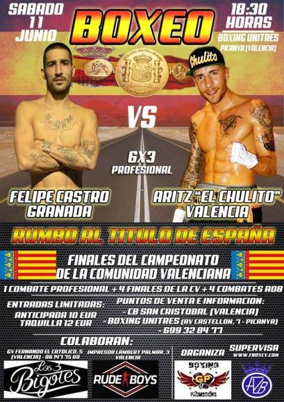 Cartel velada Picanya 11.06.2016